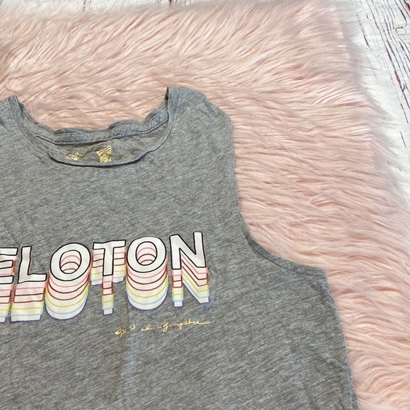 DONATING 11/1 Spiritual Gangster Peloton Grey Muscle Tee sz M - Picture 4 of 10